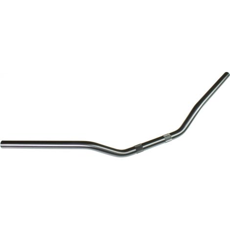 Manillar ergonómico TRW ZF negro de acero para superbikes, 22 mm, para motocicletas.