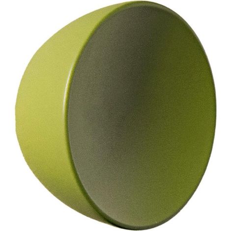 COSMIC Towel hook, Coat hook, Round handle, Round knob, Green, Geyser Collection