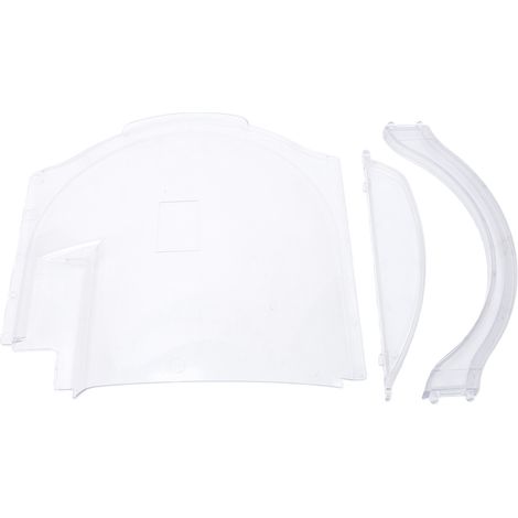 Kit coulissant de style bulle pour porte moustiquaire 4814-00 Transparent 3 en 1 Design RV (1/5)