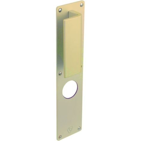Poignée à tirage extérieure pour EXCLUSIVE A2P - ASSA ABLOY VACHETTE A2P Champagne 300 70