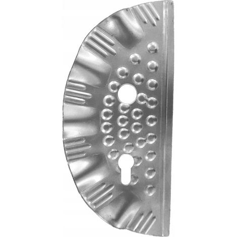 Plaque gauche, espacement des trous de 90°, éléments forgés 63.102.90 H275XL130 3 mm