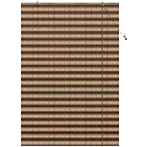 Store de Fenêtre,Store vénitien Géométrique Marron 150 x 220 cm Bambou CFW6237393 (1/5)