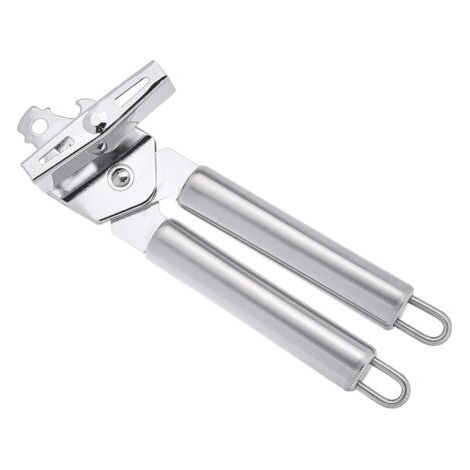 LaBlanc – Abrelatas manual 3 en 1 de acero inoxidable, duradero y con gancho para un fácil secado, 21,59 x 5,08 x 4,45 cm (1/5)