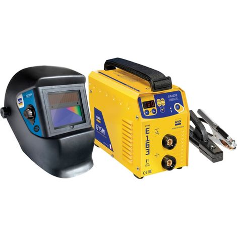 Banyo – Poste à souder inverter MMA 160A – Soudage TIG lift et pulse – Masque LCD teinte réglable 9-13 – Protection contre surtensions jusqu’à 400V (1/3)