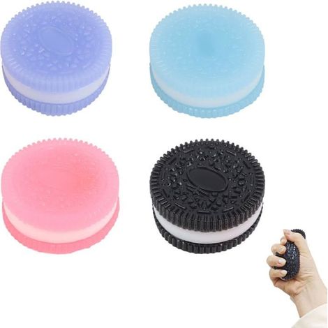 Jouet anti-stress - Oreo - Soulage le stress - Ultra doux - Décompression