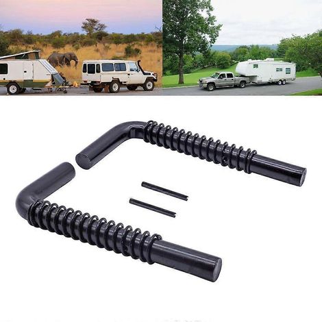 Kit de réparation de ressort de verrouillage de porte de remorque adaptable pour 819T Compatible avec Carry On (1/4)