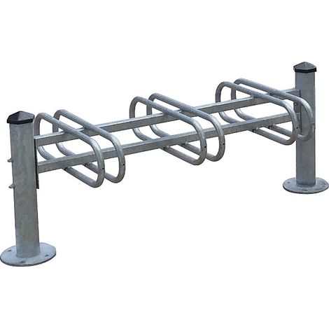 PROCITY, Support cycles MERCURE, 6 emplacements, double face,