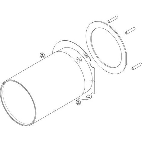 Pièce de rechange BOSCH TTNR : 8738804986 Crayon combustible d114.8 - L185.4 (100kW) everp