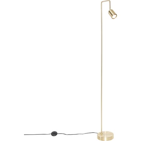 Moderne Stehlampe Messing verstellbar - Java