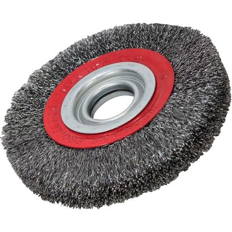 Faithfull 0315050130 Wire Wheel 150 x 23mm, 32mm Bore, 0.30mm Wire FAIWBWW150 (1/2)