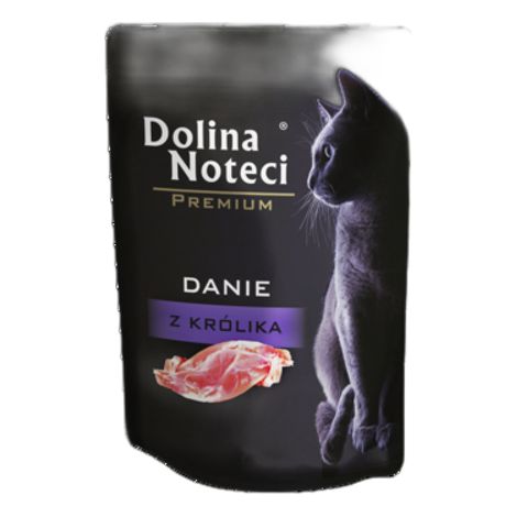 Dolina Noteci Premium Aliment humide pour lapins pour chats 85g