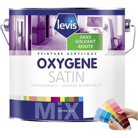 Peinture LEVIS Oxygène satin base W 10L - LEVIS