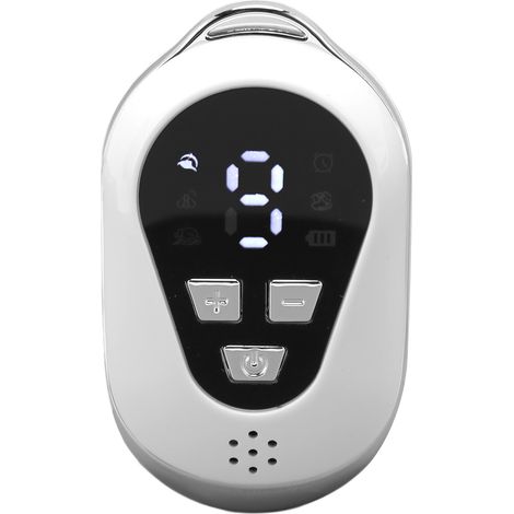 Appareil de sommeil portable anti-insomnie, 9 modes de bruit blanc, réducteur d'anxiété et de stress, instrument de relaxation pour adultes, blanc (1/5)