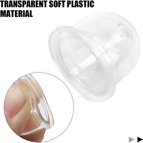 1 Poire d'amorçage, 22mm, Caoutchouc flexible, Plastique résistant, Pour tondeuse et débroussailleuse