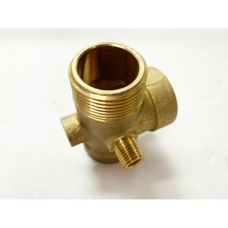 RACCORDO 5 VIE IN OTTONE ATTACCO 1 " PER AUTOCLAVE RACCORDI MADE IN ITALY 11817 (1/4)