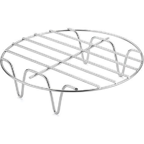 Grille Ronde pour Air Fryer – 17,5 cm - Accessoire en Acier Inoxydable pour Friteuse à A (1/5)