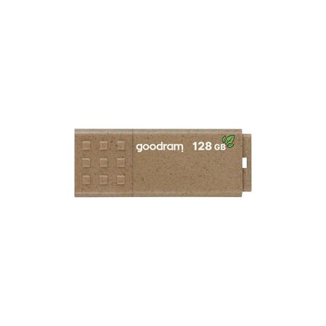Goodram UME3 Eco Friendly unidad flash USB 128 GB USB tipo A 3.2 Gen 1 (3.1 Gen 1) Marrón (1/4)