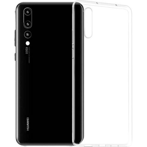 Huawei p20 pro - custodia in silicone trasparente (1/2)