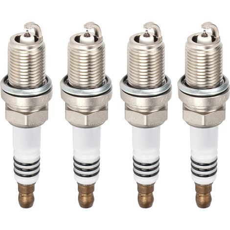4 bougies d'allumage Iridium compatibles Hyundai Accent L4-1.5L 03-95 BKR5EIX (1/5)