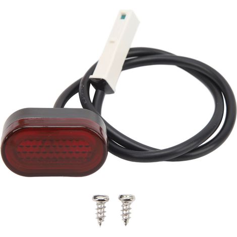 Decdeal Feu arrière pour Scooter électrique, vélo, électromobile, frein arrière étanche pour Xiaomi M365 (1/5)