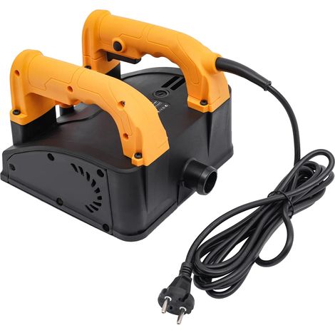 Pialla elettrica, potenza 1200W, profondità regolabile da 1 a 4 mm, velocità di 4000 giri/min, motore brushless, 26 lame in acciaio (1/5)