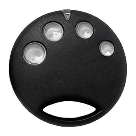 Piece 4-Button Garage Door Remote Control SM4 433.92 MHz Rolling Code Door Opener Key Transmitter (1/5)