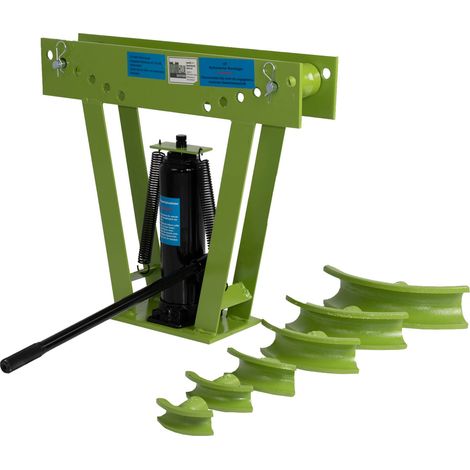 Rohrbiegemaschine hydraulisch 12t Presskraft 6 Matritzen 90° Biegewinkel Rohrbieger Rohrbiegegerät (1/5)