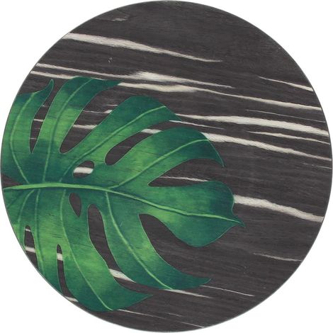 Andrea fontebasso Monstera, set 6 segnaposto in plastica e silicone