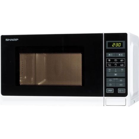 Sharp R242WW Forno a microonde Monofunzione 20 L 800 W 11 livelli di potenza 8 funzioni cottura colore Bianco