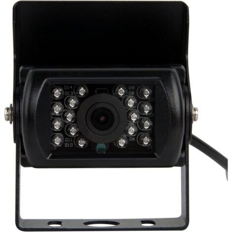Caméra de Recul en Coul Vue Arrière de Voiture avec Large Vision 120°Nocturne (18 IR Lampes) pour Voiture Automobile Camping Car Camion