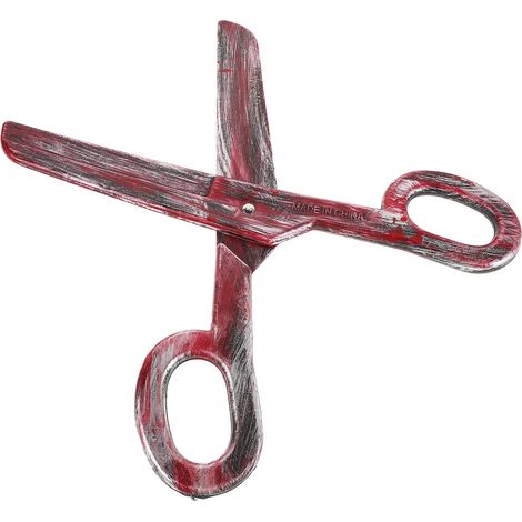 Realistic Plastic Scissors Decorative Accessory for Pranks and Stage Props - Portable and Versatile for Films and Costumes (1/5)