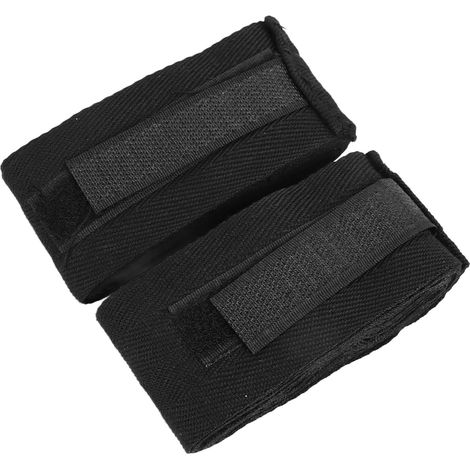 Serviettes de boxe 3M pour Muay Thaï et MMA, serviettes de kickboxing élastiques, serviettes de sport pour hommes et femmes, noires (1/5)