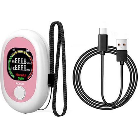 Détecteur EMF 50Hz-3500MHz à écran LCD couleur, testeur haute sensibilité de rayonnement de champ électromagnétique (1/5)