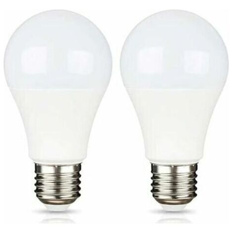 LaBlanc - E27 12V LED Blanc Froid 6500K pour Camping,Équivalent Halogène 75W,Ampoule LED AC DC 12 Volt 24 Volt E27 pour Pannneau Solaire/Garage/Jardin,non-dimmable,12W,lot de 2 [Classe énergétique A+] (1/4)