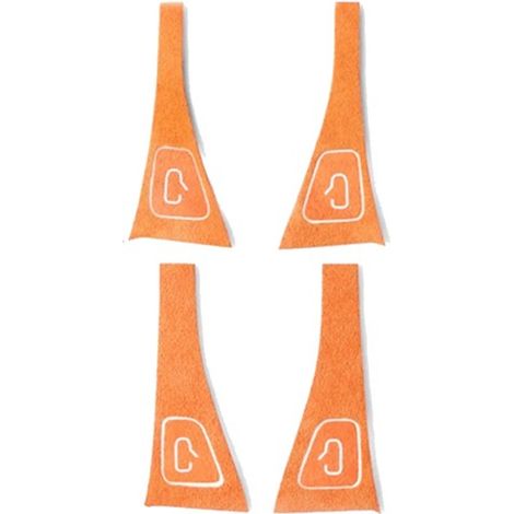 1 set. Color: Orange. Material: Polymer composite material. Suitable for Tesla Model 1. (1/5)