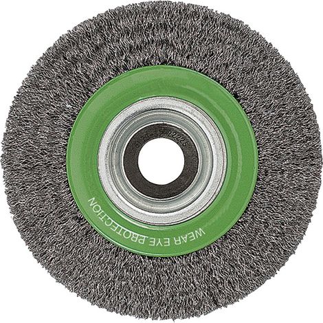Spazzola rotonda D.178mm spessore filo 0,3mm VA 32mm 6000min(unknown)¹