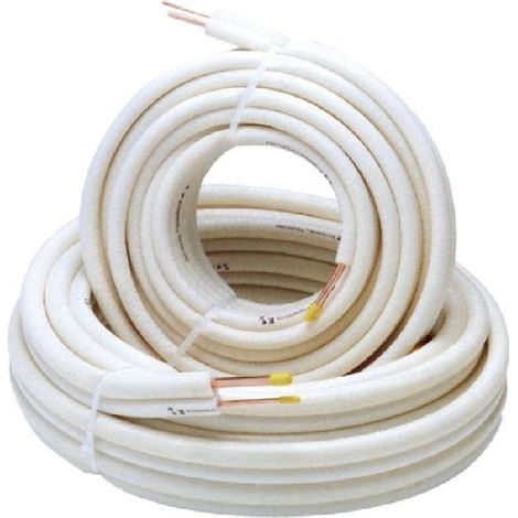 Tubi in rame impianti condizionamento kit 10 m Ø1/4" Ø3/8" rotolo condizionatori