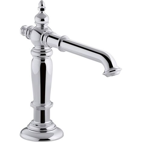 Kohler Artifacts Column Spout Widespread Bathroom Basin Tap Chrome