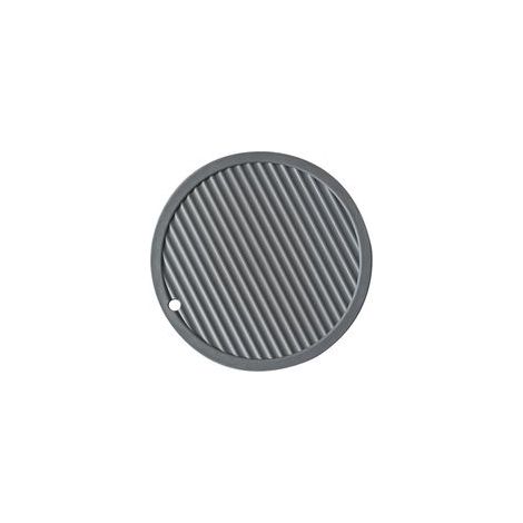 Dessous de plat rond en silicone résistant à la chaleur - Anti-brûlure antidérapant et résistant à la chaleur - Protection de table pour casseroles et poêles (1/3)