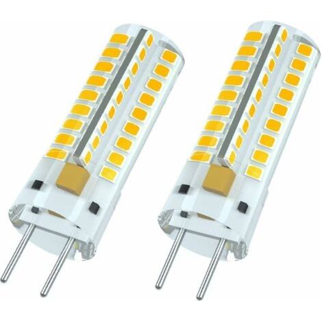 VURAHOME - Ampoule à Filament LED GY6.35, LED G6.35 12V, 7W (Équivalent 50W Halogène), Blanc Chaud 3000K, Angle de Faisceau 360°, Pour Éclairage d'Armoire, Non Dimmable, Lot de 2 (1/5)