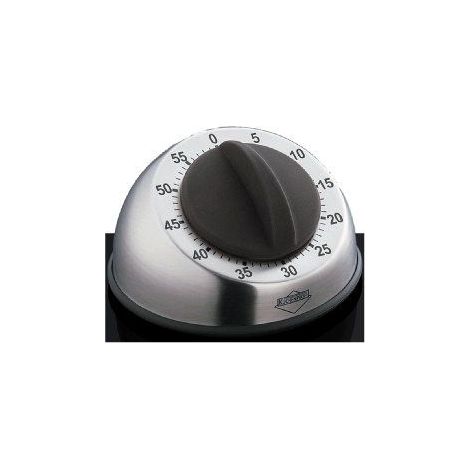 Minuteur mécanique Kuchenprofi Planet, diamètre 9,5 x 6 cm, argent