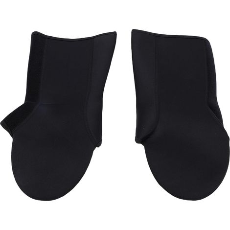 Protections de Cheville pour Moto, 1 Paire de Guêtres Coupe-Vent Légères et Confortables pour Bottes de Neige, Ski et Cyclisme