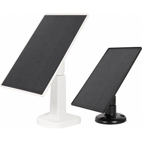 Pannello Solare 5 W Nero Tipo C per Telecamera di Sorveglianza (1/5)