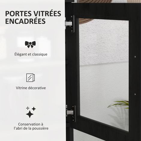 Test du buffet HOMCOM : meuble cuisine beige avec 4 portes et tiroir