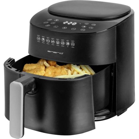Emerio Heißluftfritteuse AF-129369 1300 W 4,5L Behälter Airfryer Frittiergerät