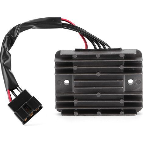 Regolatore di tensione raddrizzatore aqxreight 3280033E20 per GSXR GSF 600 650 750 1000 1250, realizzato in lega di alluminio di alta qualità e materiale ABS. Sostituzione diretta plug and play. (1/5)
