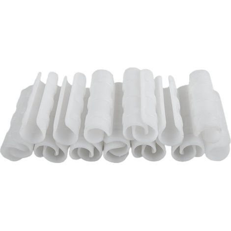 20pcs Greenhouse Film Connection Clamps for Securing Row Cover (1/4)