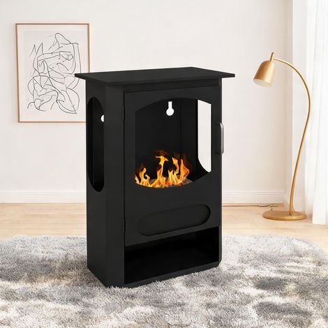 Cheminée électrique nero 43 x 25 x 68 cm (1/5)