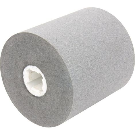 Rodillo satinado ALU gris fino Ø100xAn100mm 19mm PROMAT