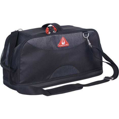 Zu e lu borsa iata cani universale aereo auto e treno black 6 kg (1/3)